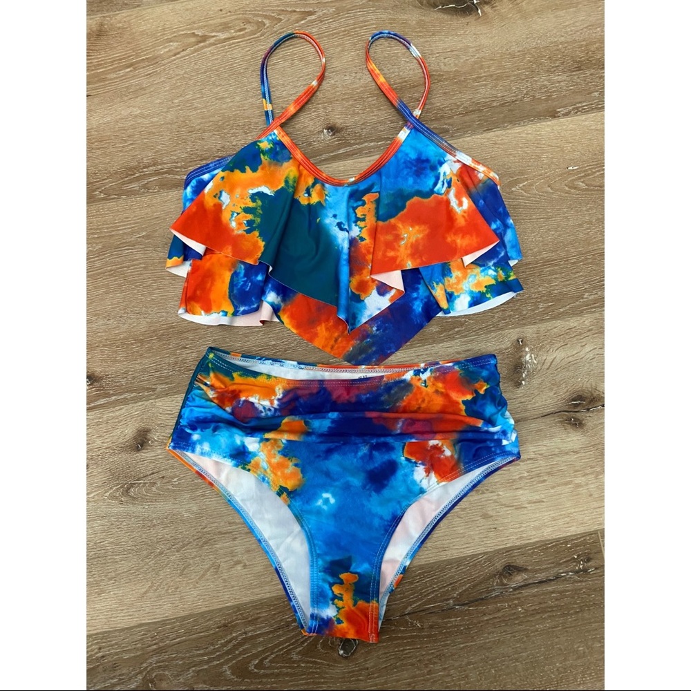 Tie Dye 2-piece swimsuit